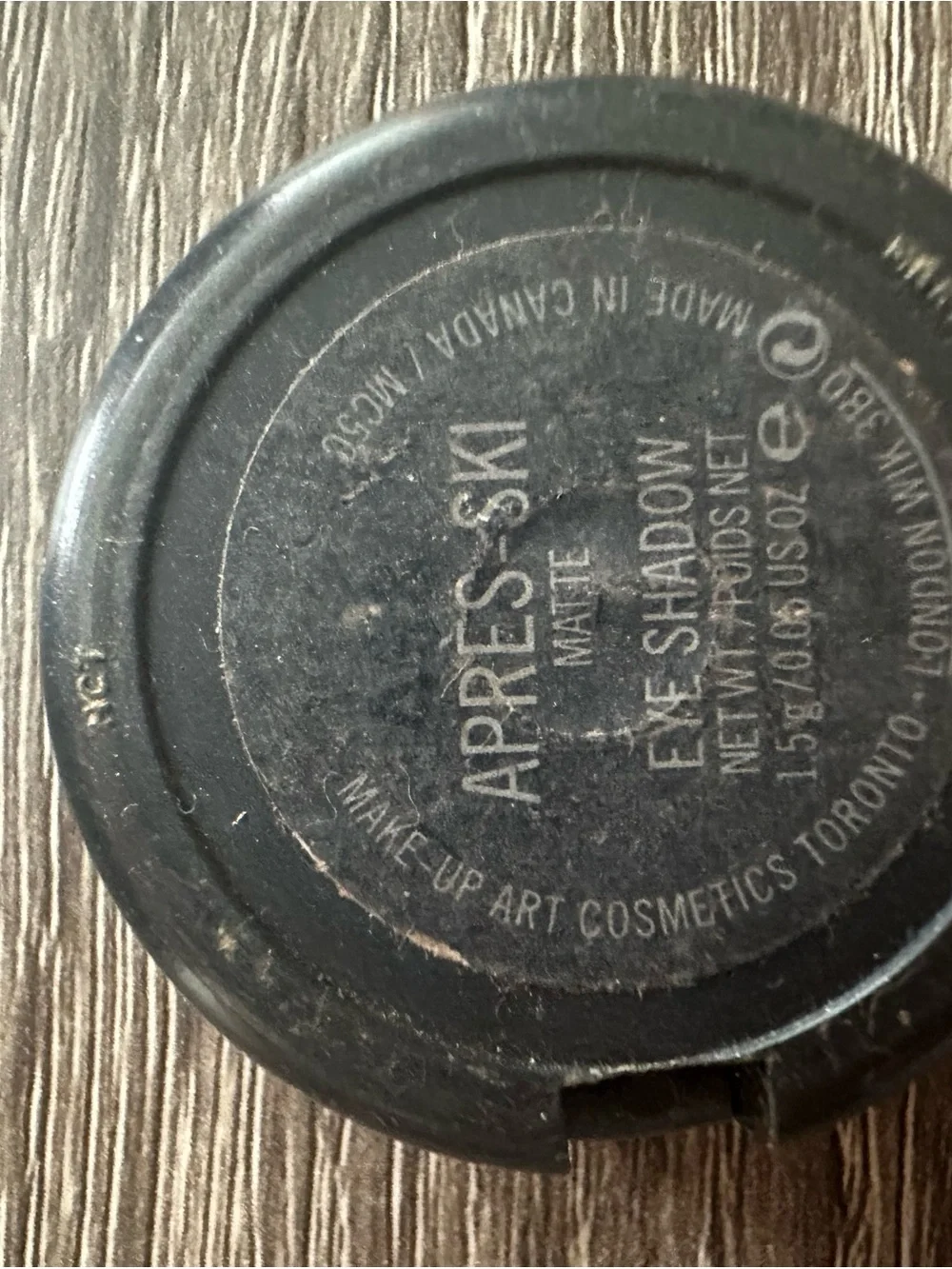 MAC Single Eyeshadow Compact - grey matte